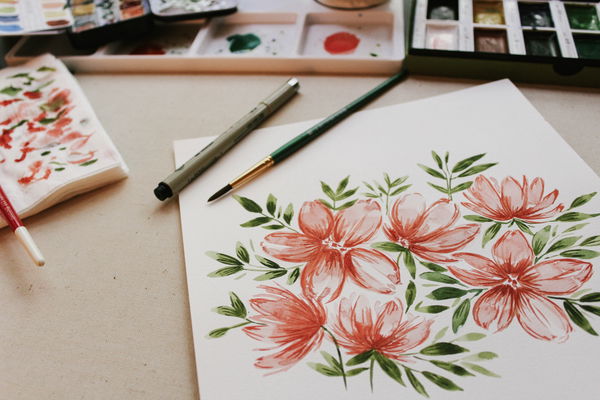 Block out everyday life: Relaxation through painting by numbers