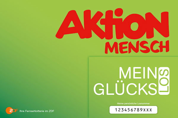 Glücks-Los der Aktion Mensch