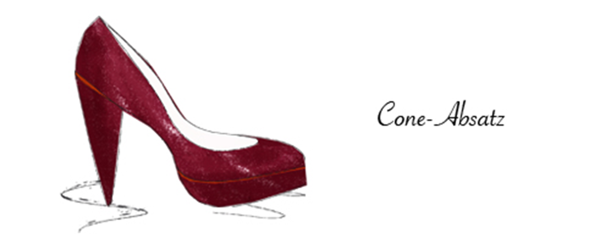 Cone-Absatz