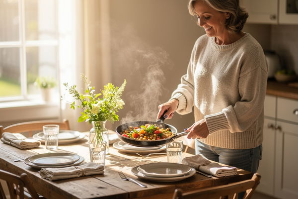 Einfache, gesunde Rezepte für volle Tage – schnell gekocht, gern gegessen