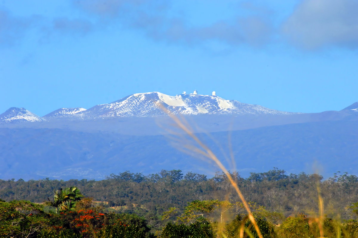 Mit 4025 Meter ist der Vulkan Mauna Kea auf Hawaii der höchste Berg
