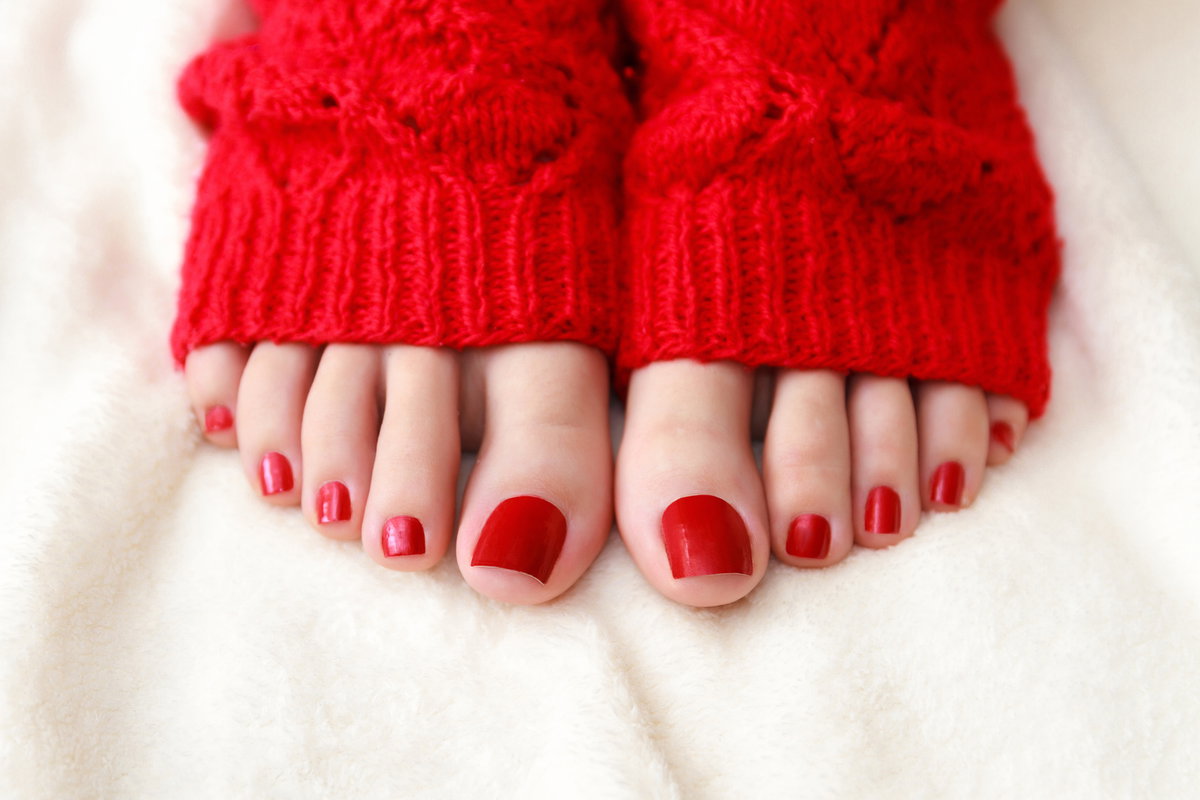 Winterzeit - Zeit für warme Socken und duftende Fußbäder