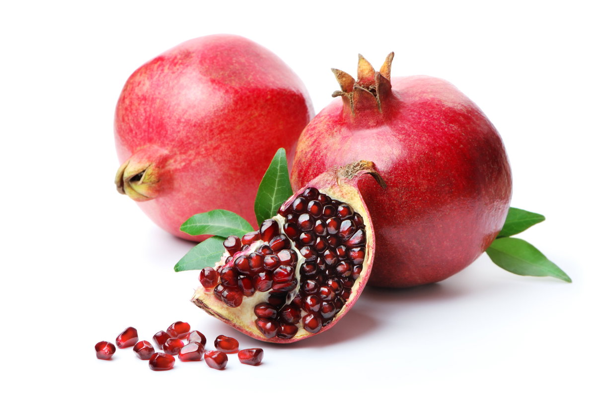 Der rote Granatapfel enthält zahlreiche, gesunde Wirkstoffe