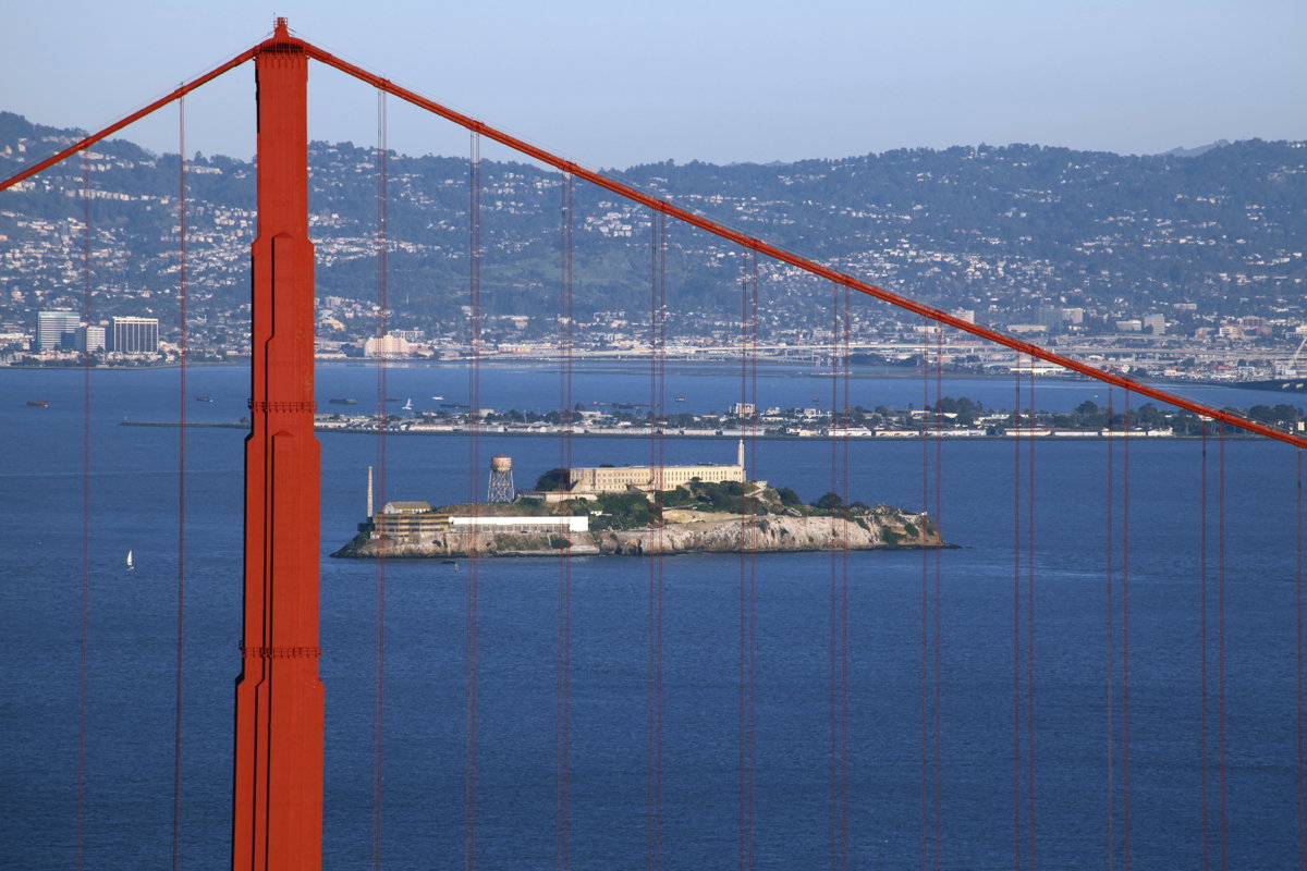 Die Brücken in Kalifornien sind architektonische Wunder
