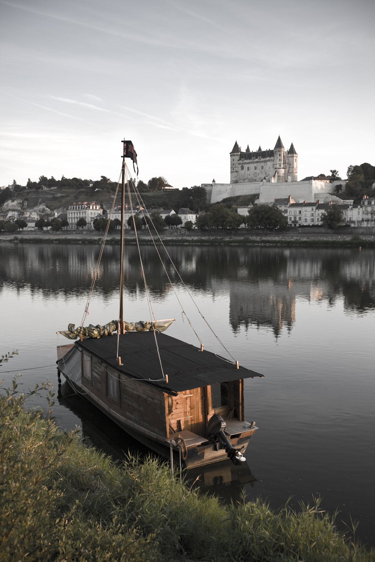 Wie eine Schnecke: Wer Urlaub auf einem Hausboot macht, hat sein Bett immer dabei