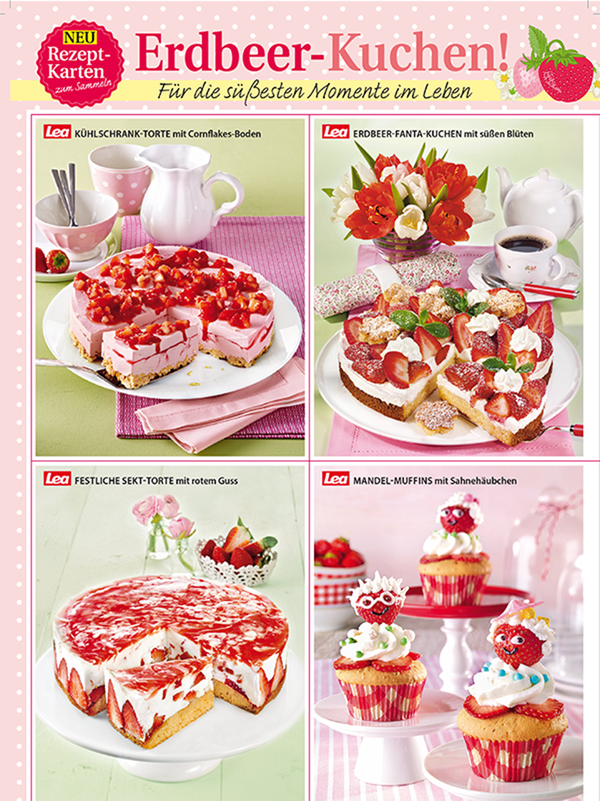 Rezeptkarten in der neuen Lea