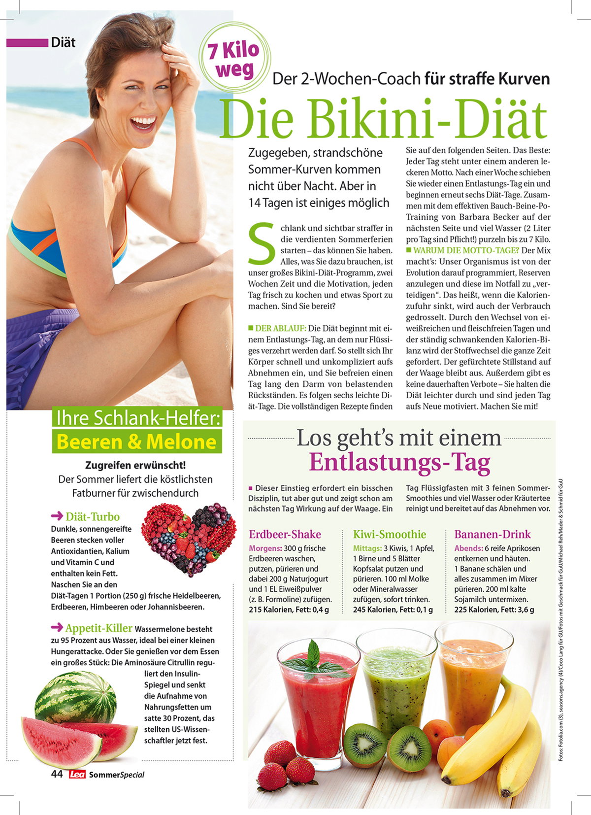 Die Bikini-Figur in 14 Tagen