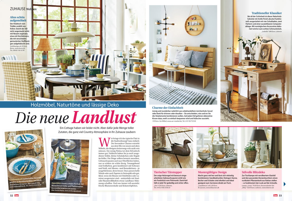 Cottage-Style in der Stadt: So gehts
