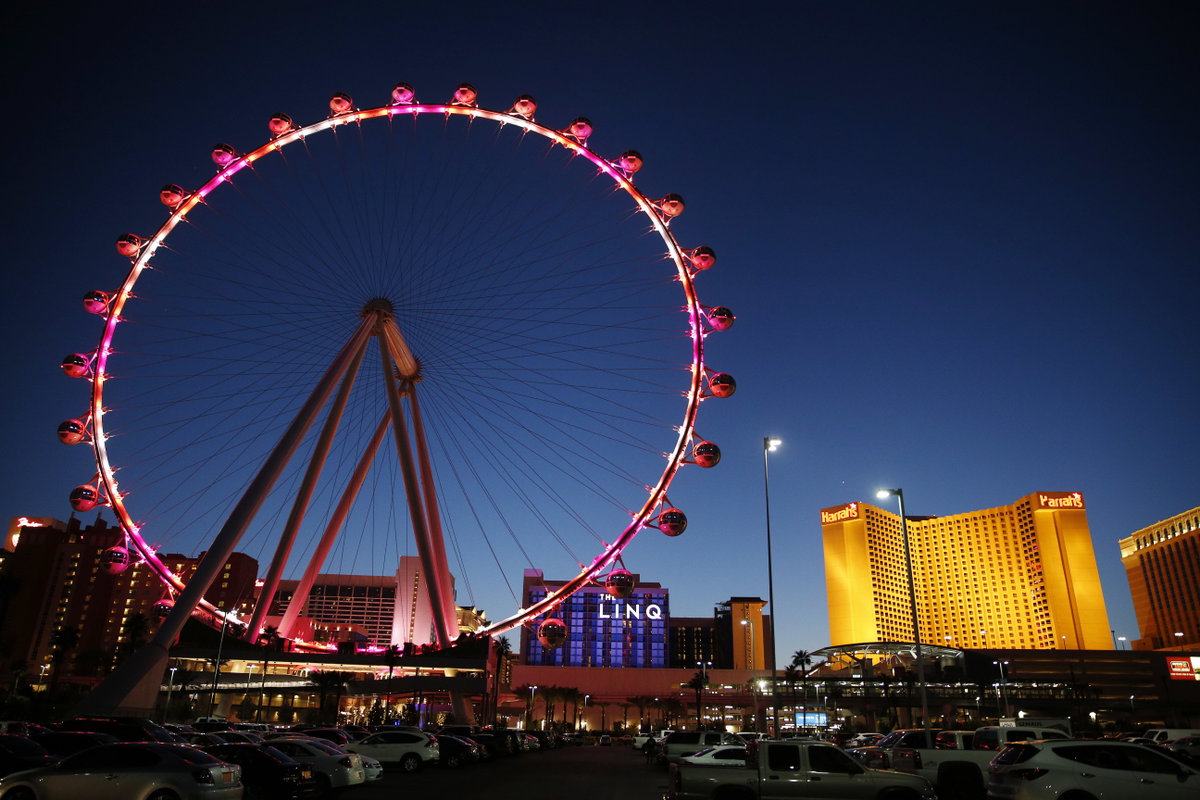167 Meter befördert einen der „High Roller“ nach oben