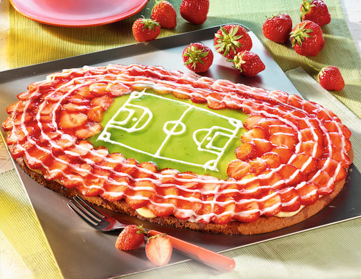 So frisch und fruchtig kann ein Fußballstadion sein