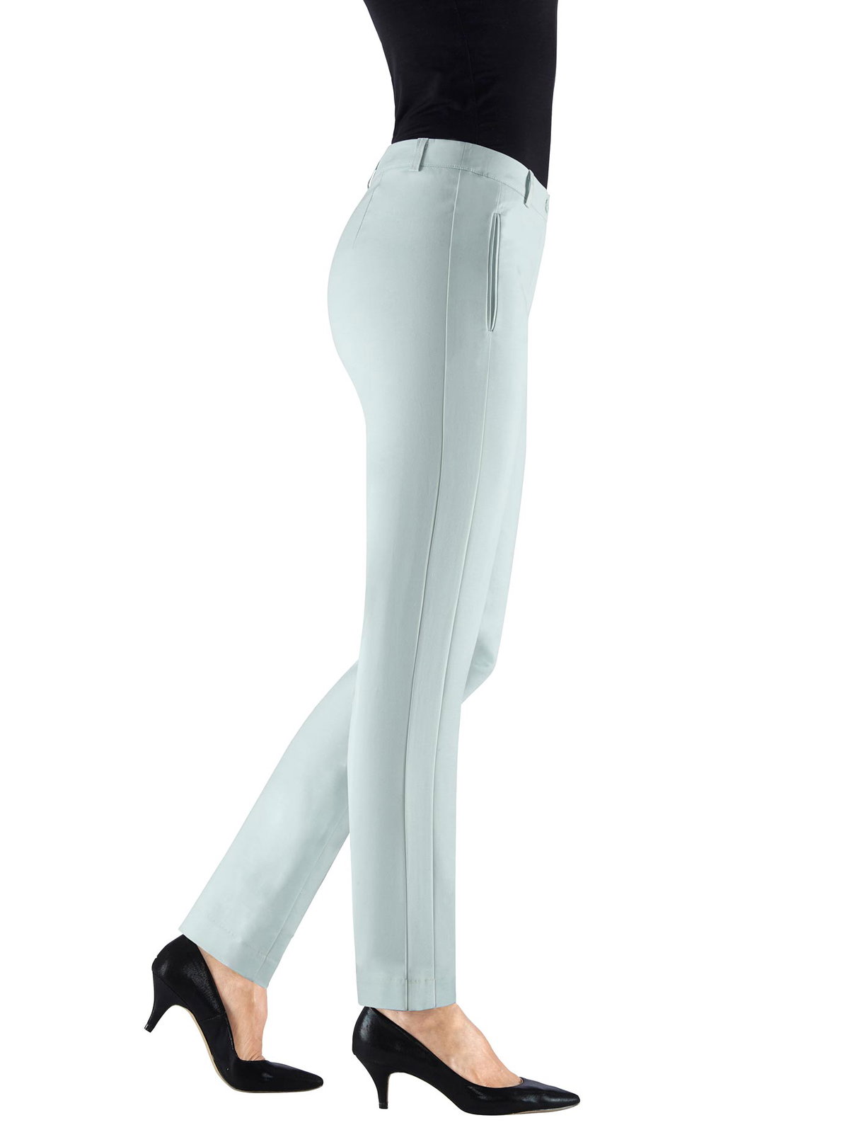 Schön zum kombinieren: eine klassische Hose