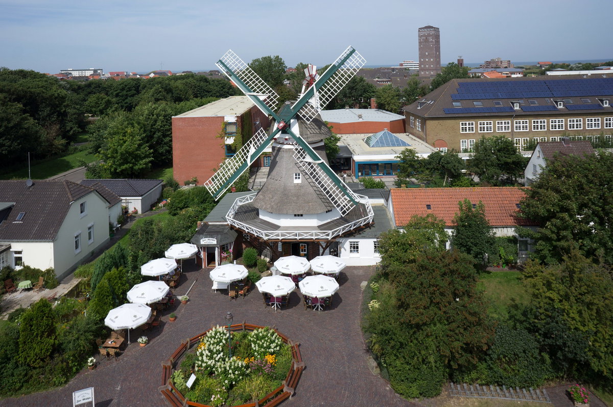 Die Windmühle Selden Rüst auf Norderney