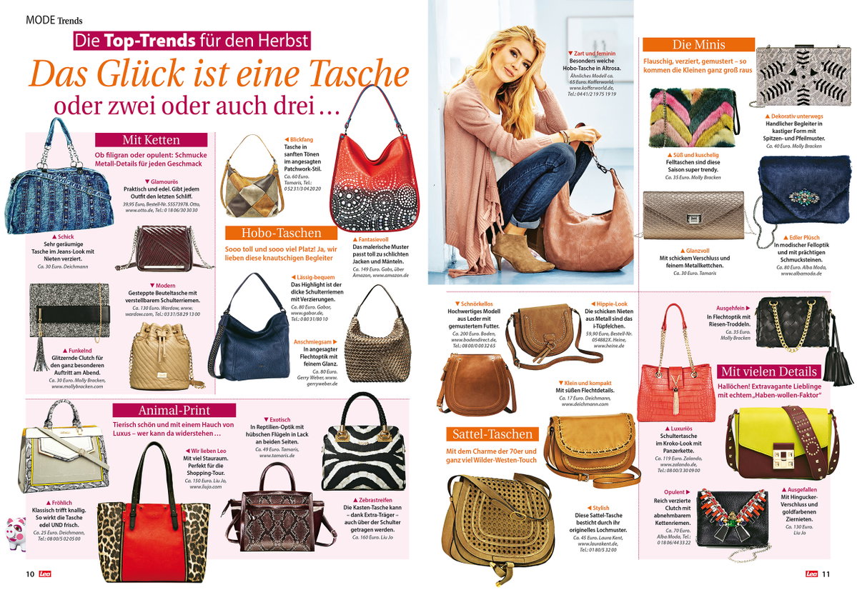 Diese Taschen brauchen Sie im Herbst 2016