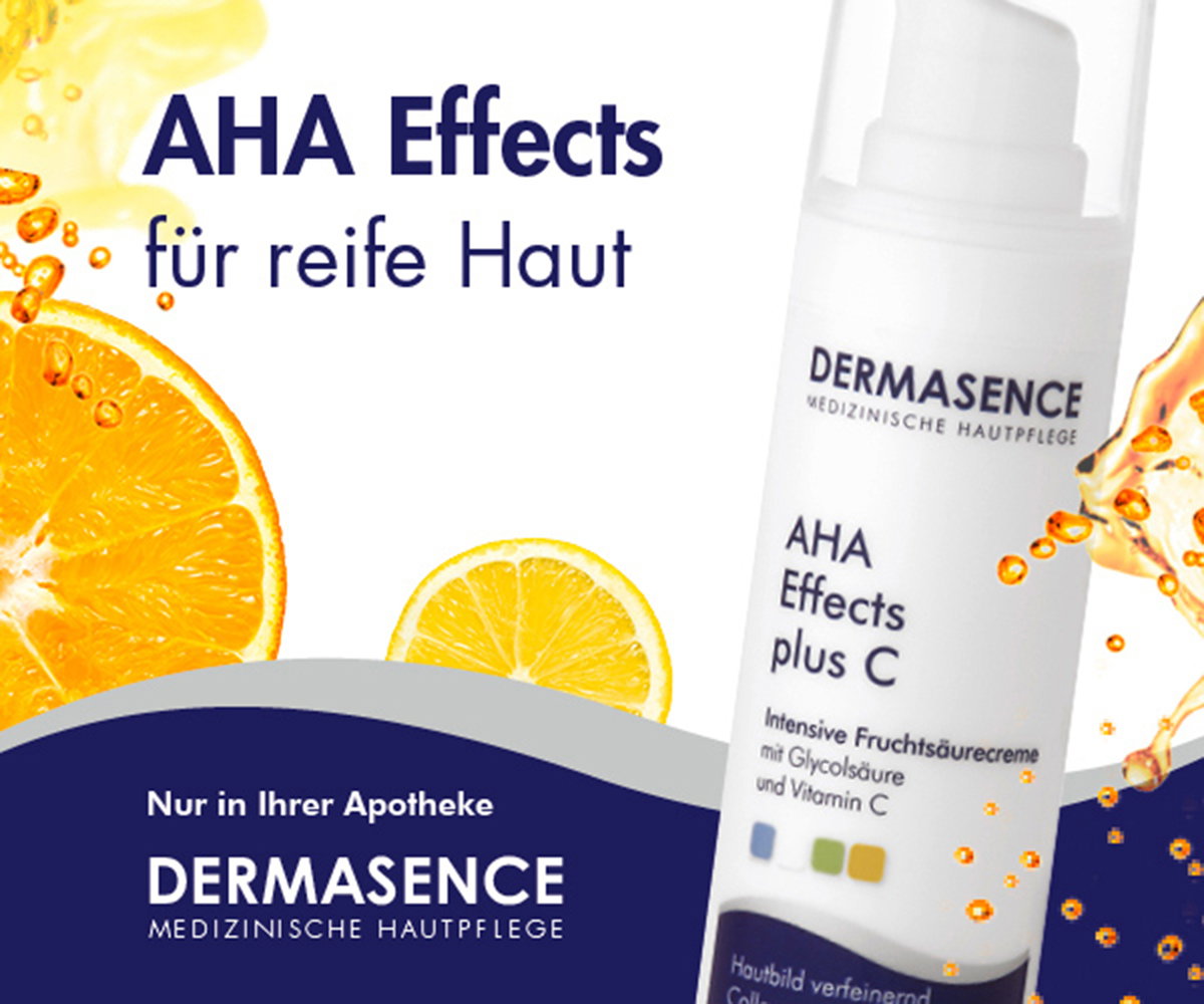 AHA Effects für reife Haut - ein wahrer Frischekick für ein jüngeres Hautbild
