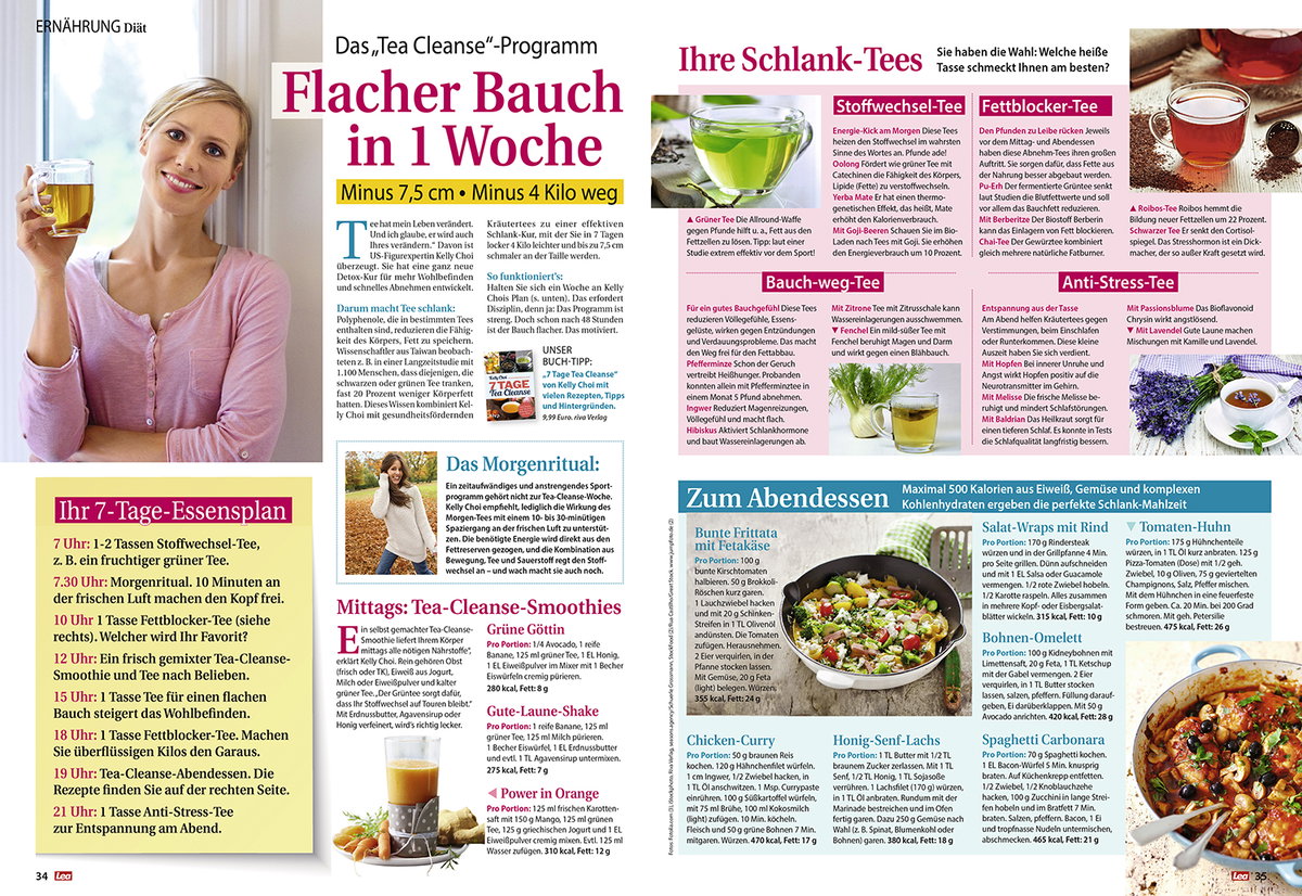 Flacher Bauch in 1 Woche