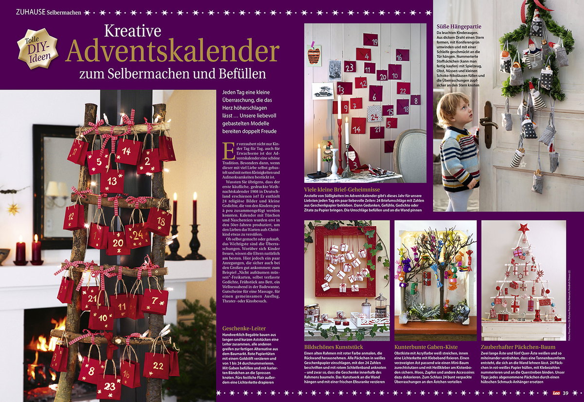 Kreative Adventskalender