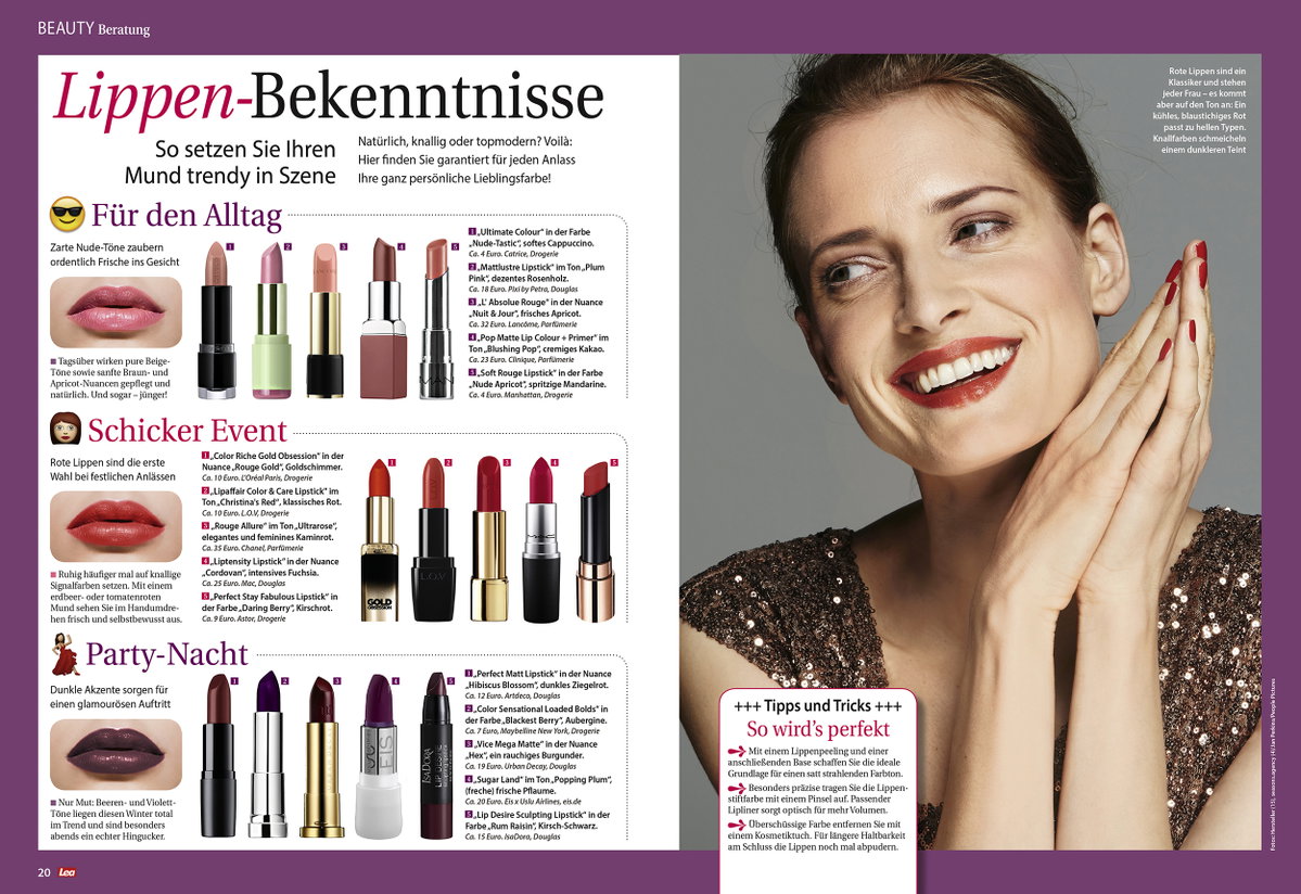 Lippen-Make-up-Trends
