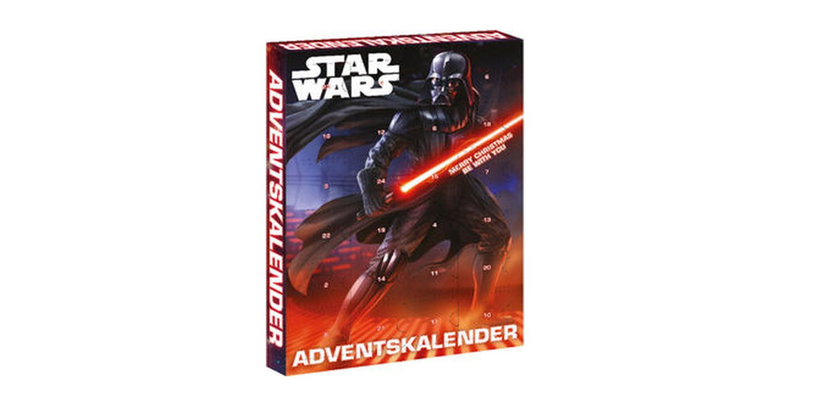Exklusive Spielfiguren, Accessoires und Schreibwaren halten echte Star Wars-Fans bei Laune. Merry Christmas be with you! Von Craze über Karstadt, ca. 24,99 €