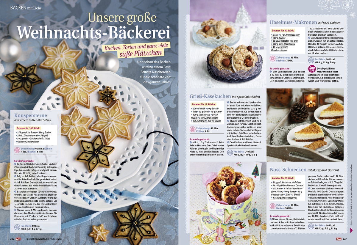 In der Weihnachtsbäckerei