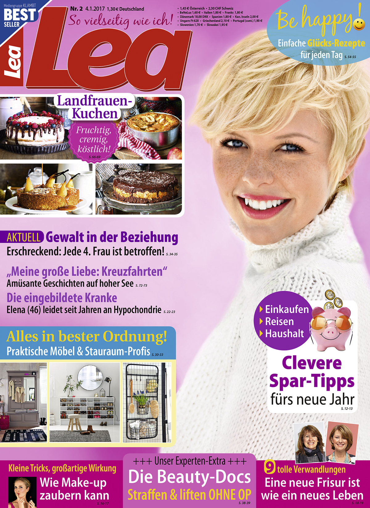 Die neue Ausgabe der Lea ist am Kiosk
