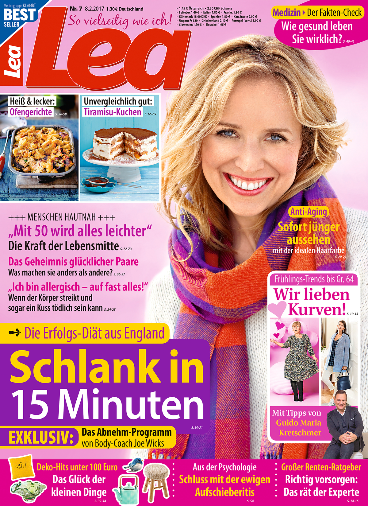 Ab heute am Kiosk: Die neue Lea Nummer 7 mit folgenden spannenden Themen...