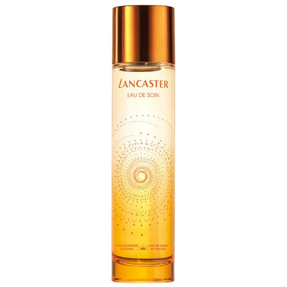 L’Eau Solaire lässt mit Ylang-Ylang und Maiglöckchen direkt Sommerfeeling aufkommen, unterstrichen von Zimt, Hyazinthe, Jasmin, Rosenblättern. Lancaster L’Eau Solaire Eau de Toilette, ca. 41,99 €