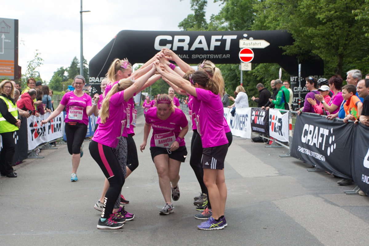 Frauen beim Women's Run