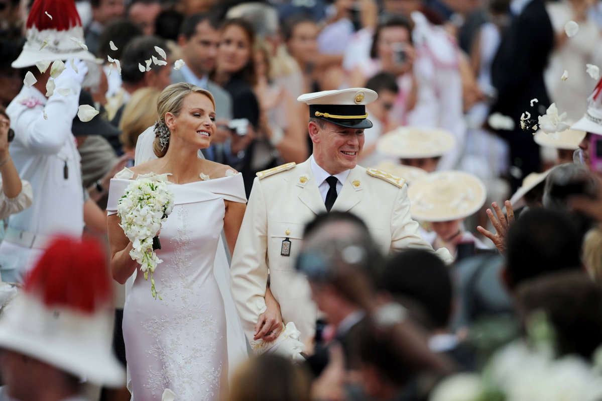 Hochzeit First Albert von Monaco und Charlene Wittstock
