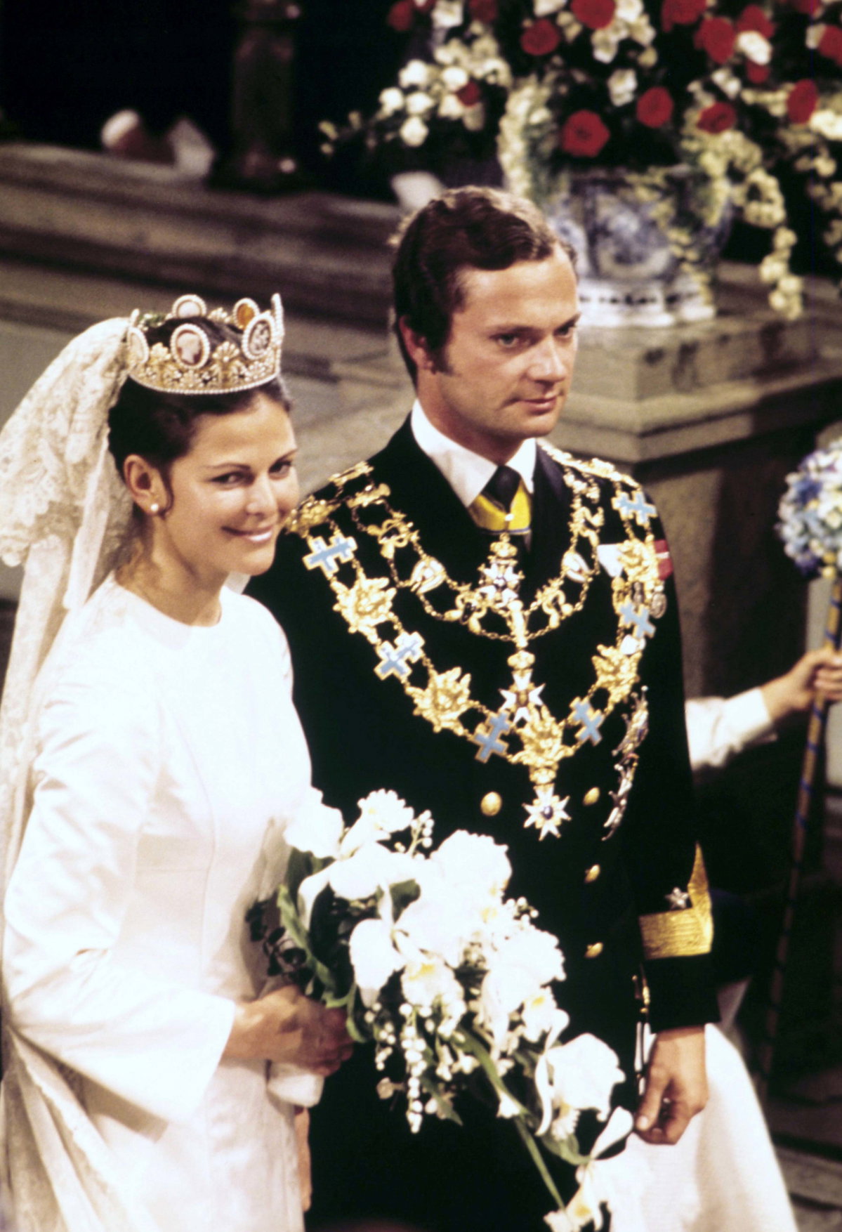Hochzeit König Carl Gustav von Schweden und Silvia Sommerlath