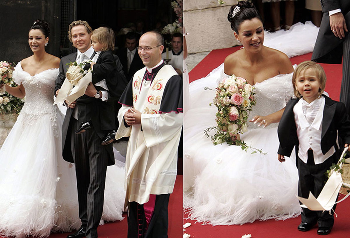 Verona und Franjo auf ihrer Hochzeit