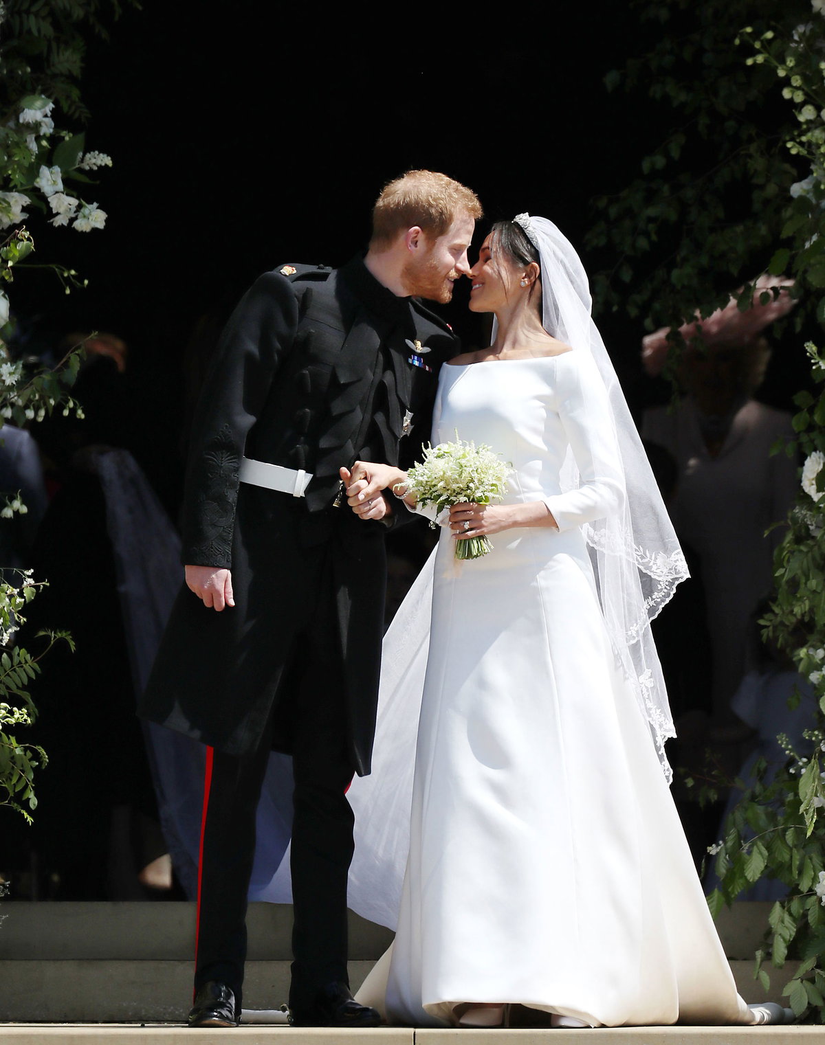 Hochzeitskuss von Prinz Harry und Meghan Markle