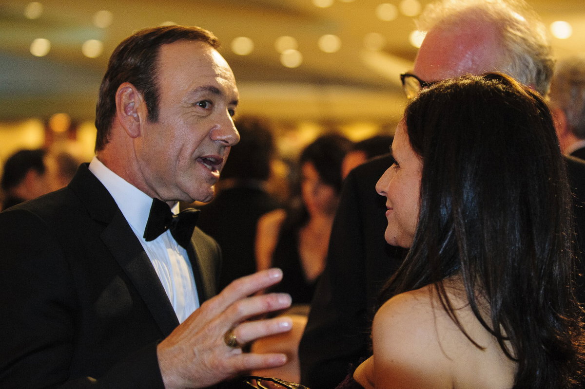 Schauspieler Kevin Spacy - neue Haare?