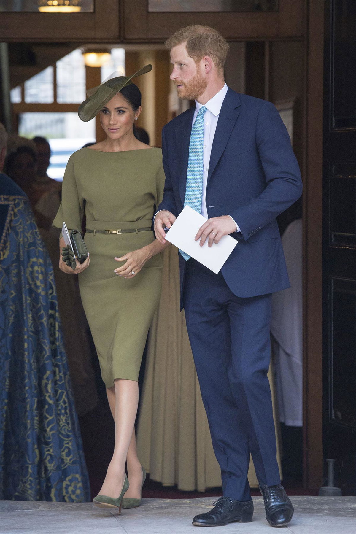 Meghan Markle auf der Taufe von Prinz Louis