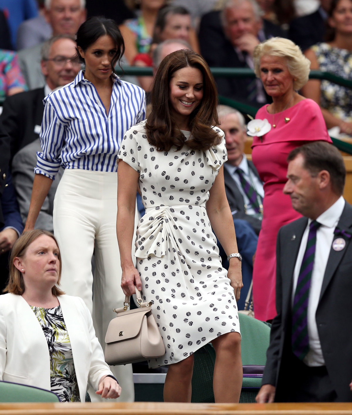 Kate und Meghan beim Tennis-Turnier in Wimbledon 2018