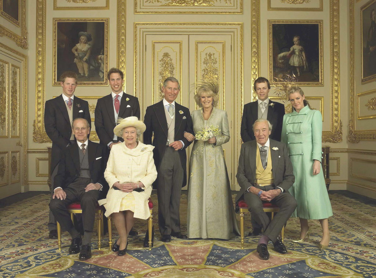 Prinz Charles und Camilla bei der Hochzeit