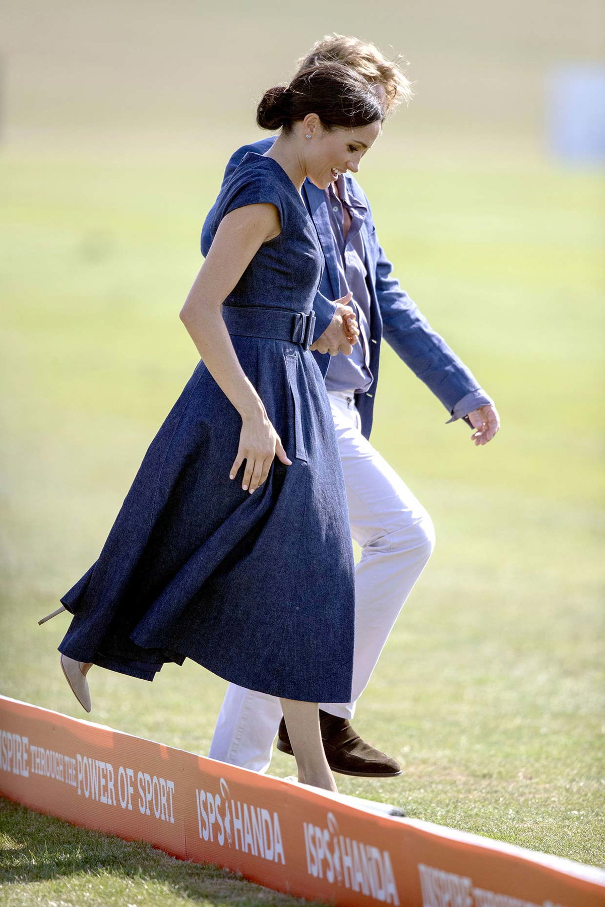 Meghan beim Sentebale ISPS Handa Polo Cup