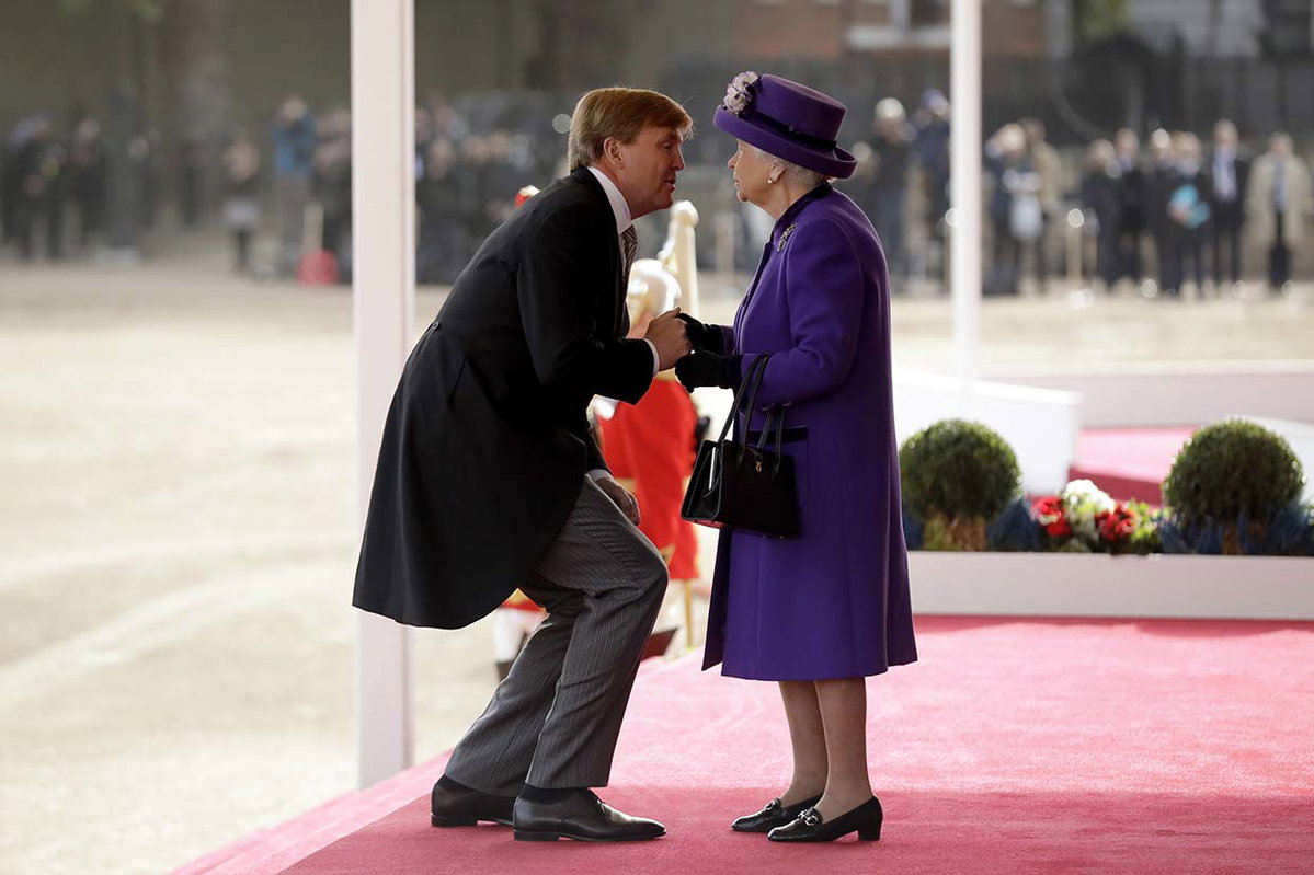 König Willem-Alexander auf Staatsbesuch bei der Queen 23. und 24 Oktober 2018