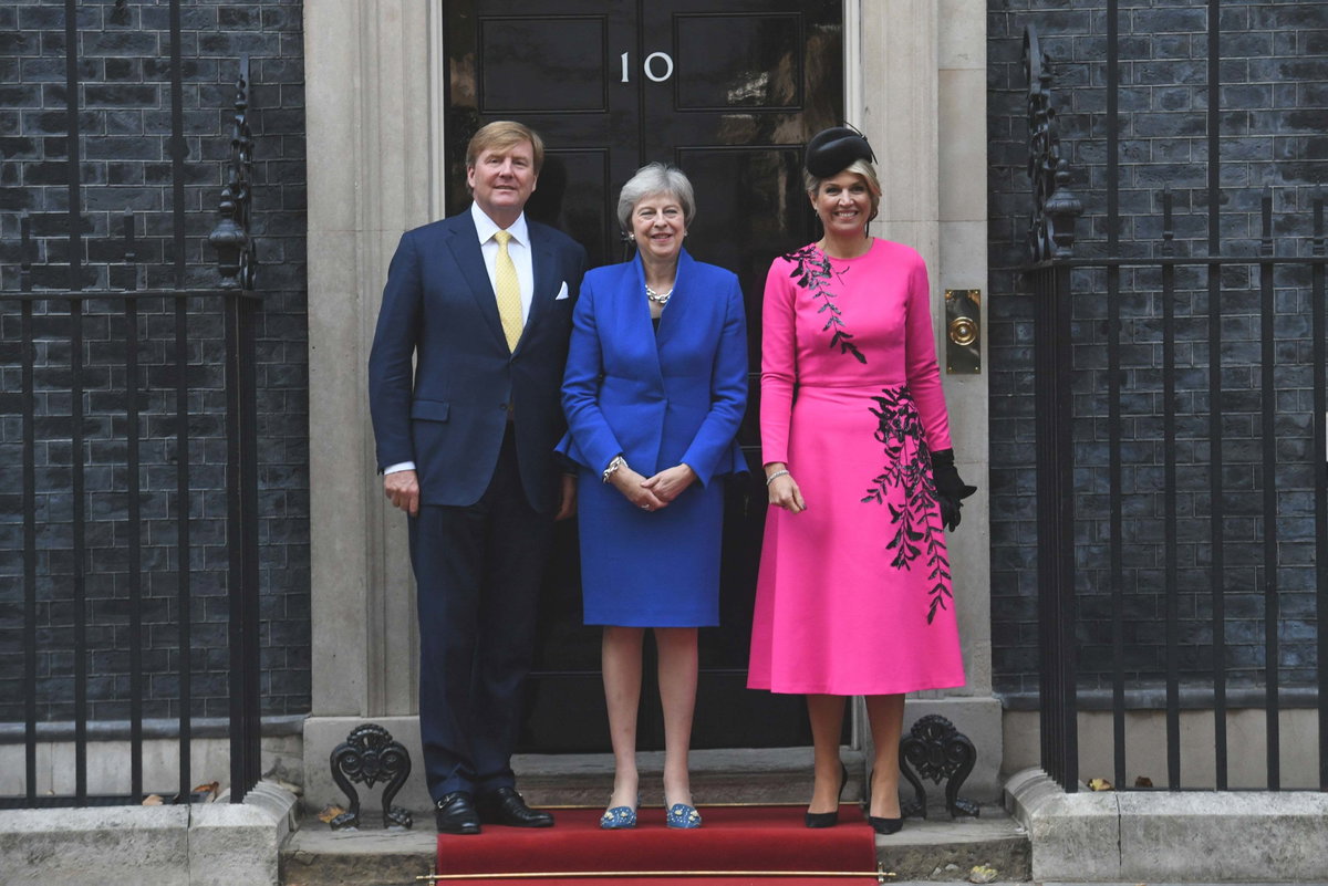 Niederländischer Staatsbesuch bei Theresa May am 23. und 24. Oktober 2018