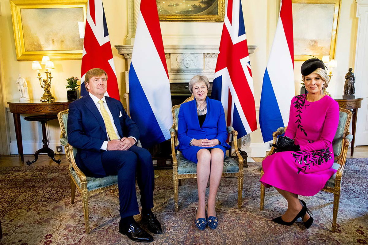 Niederländischer Staatsbesuch bei Theresa May am 23. und 24. Oktober 2018