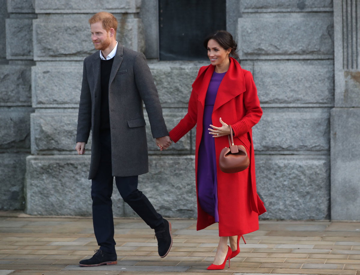Freuen sich auf ihr erstes Kind: Prinz Harry und Herzogin Meghan.