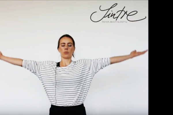 Simple yoga exercises for in between
