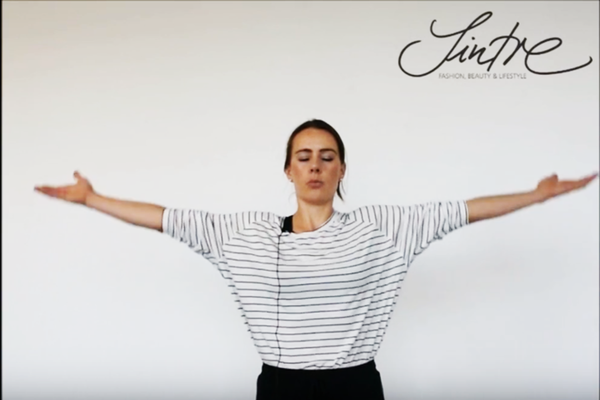 Simple yoga exercises for in between