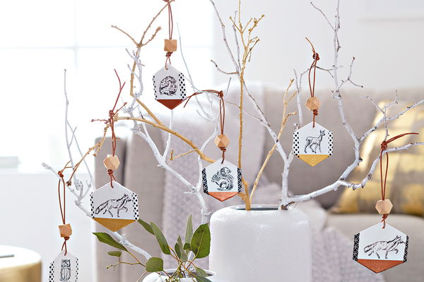 DIY décoration d'automne : pendentifs magiques avec instructions de bricolage