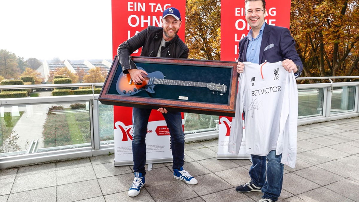 12. gala Kinderlachen: Tony Marshall otrzymuje nagrodę KIND za zaangażowanie społeczne