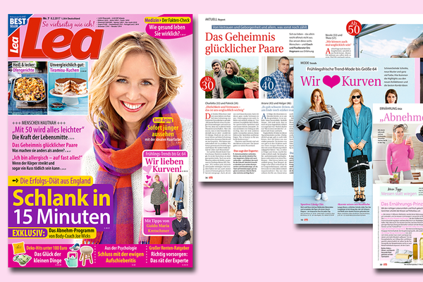 As versatile as I am: The new Lea number 7 now on newsstands
