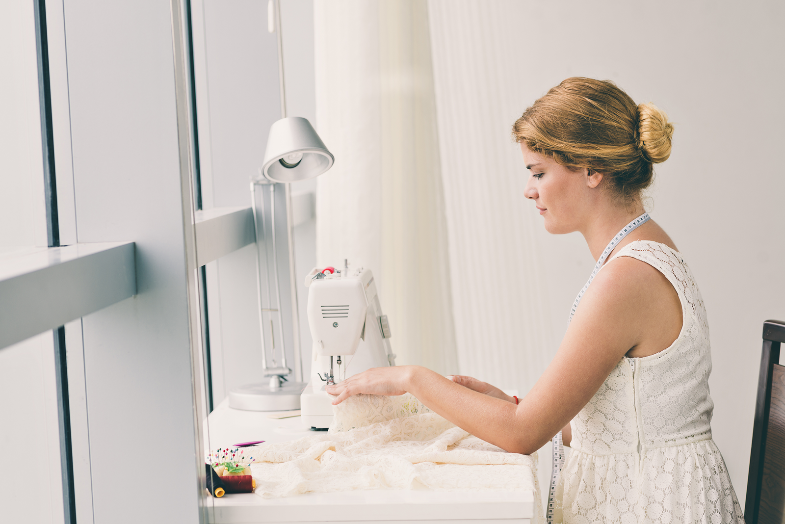 Learn to sew simply: Single line