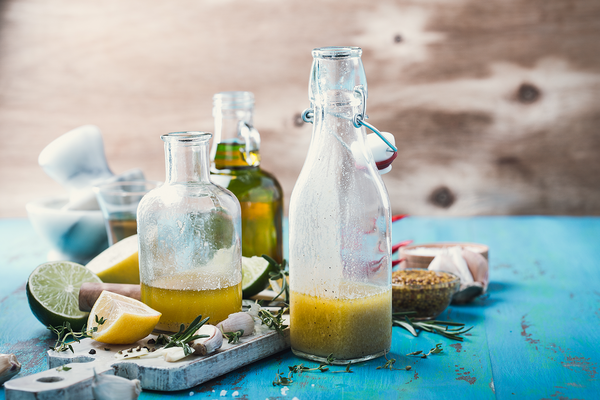 3 recipes for low-calorie salad dressings