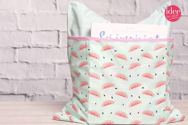 Simple sewing instructions: Sew your own cushion cover