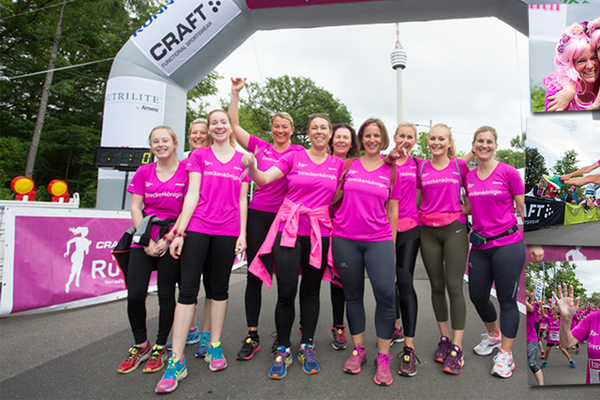 A fun start to the 2017 summer of sport: we run the "BARMER Women's Run"
