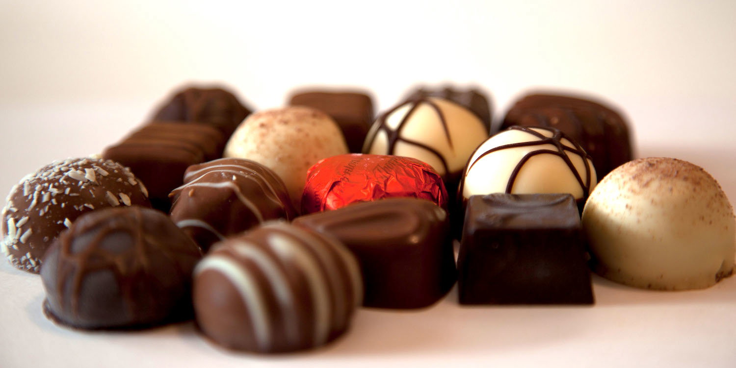 Wine and chocolate 